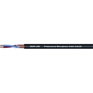 Professional Ø 6.3 mm Microphone cable with Super "Flexible" PVC outer jacket Per M